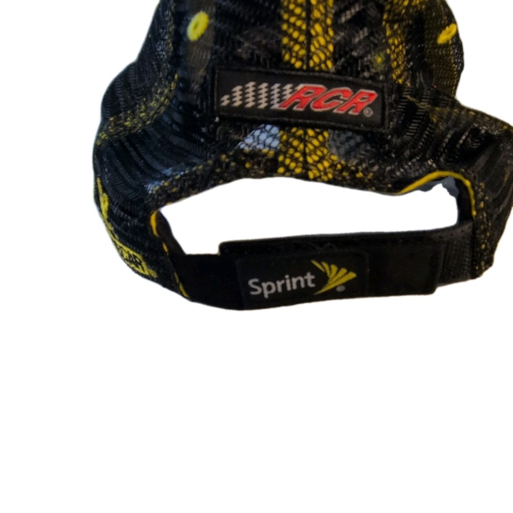 Chase Authentics Kevin Harvick #29 RCR Budweiser NASCAR Cap Black Yellow - Picture 5 of 5